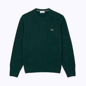 LC Carded Wool Crew Neck Sweater
