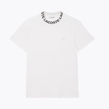 LC Jacquard Branded Piqué T-shirt