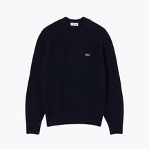 LC Thick Carded Wool Crew Neck Sweater