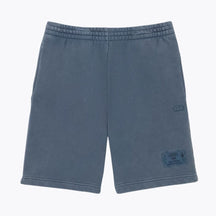 LC Washed Effect Cotton Fleece Shorts