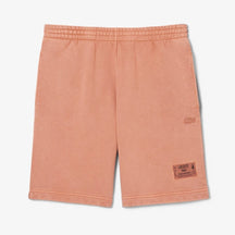 LC Washed Effect Cotton Fleece Shorts