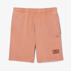 LC Washed Effect Cotton Fleece Shorts