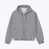 LC Washed Effect Denim Hooded Jacket
