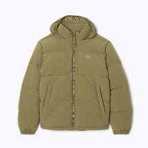 LC Water-Repellent Hooded Down Jacket