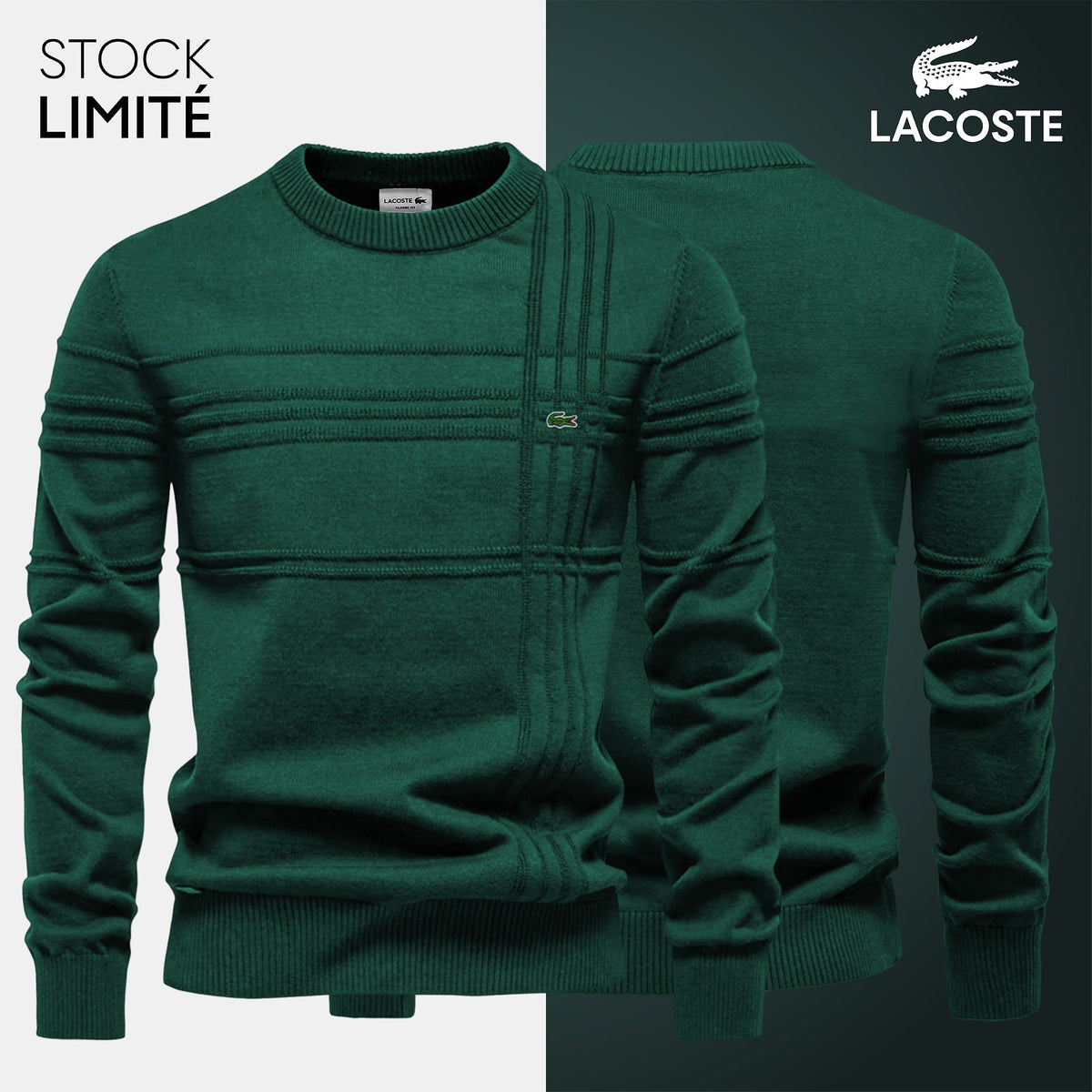 Pull Homme Texturé LC™ (DÉSTOCKAGE)