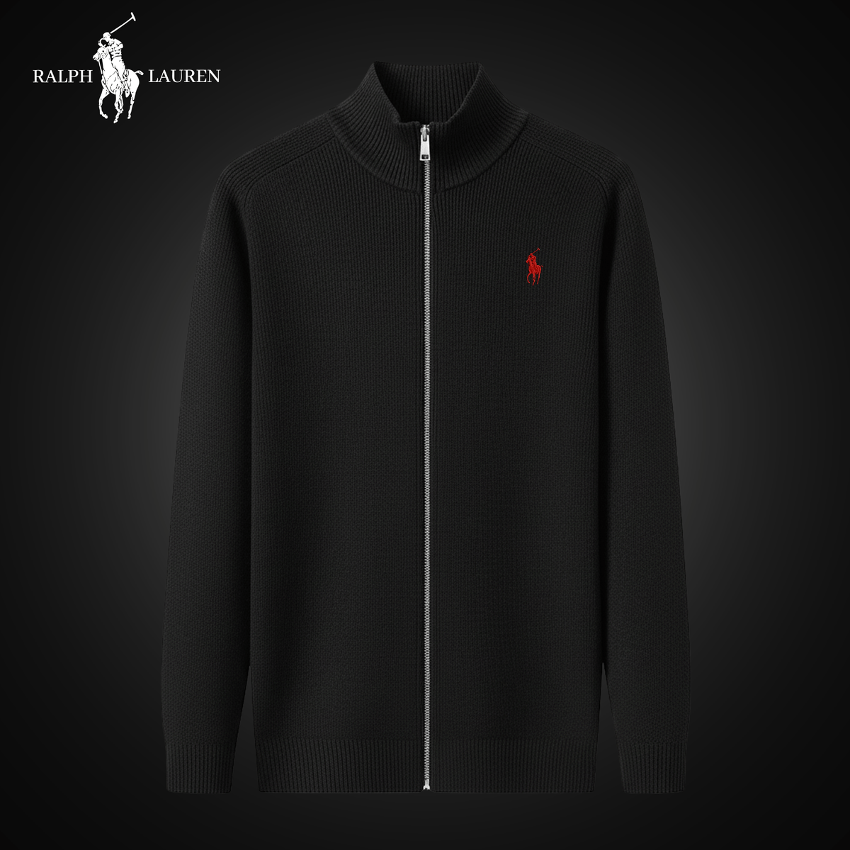 Pull Zippé RL Old Money – Édition 2025