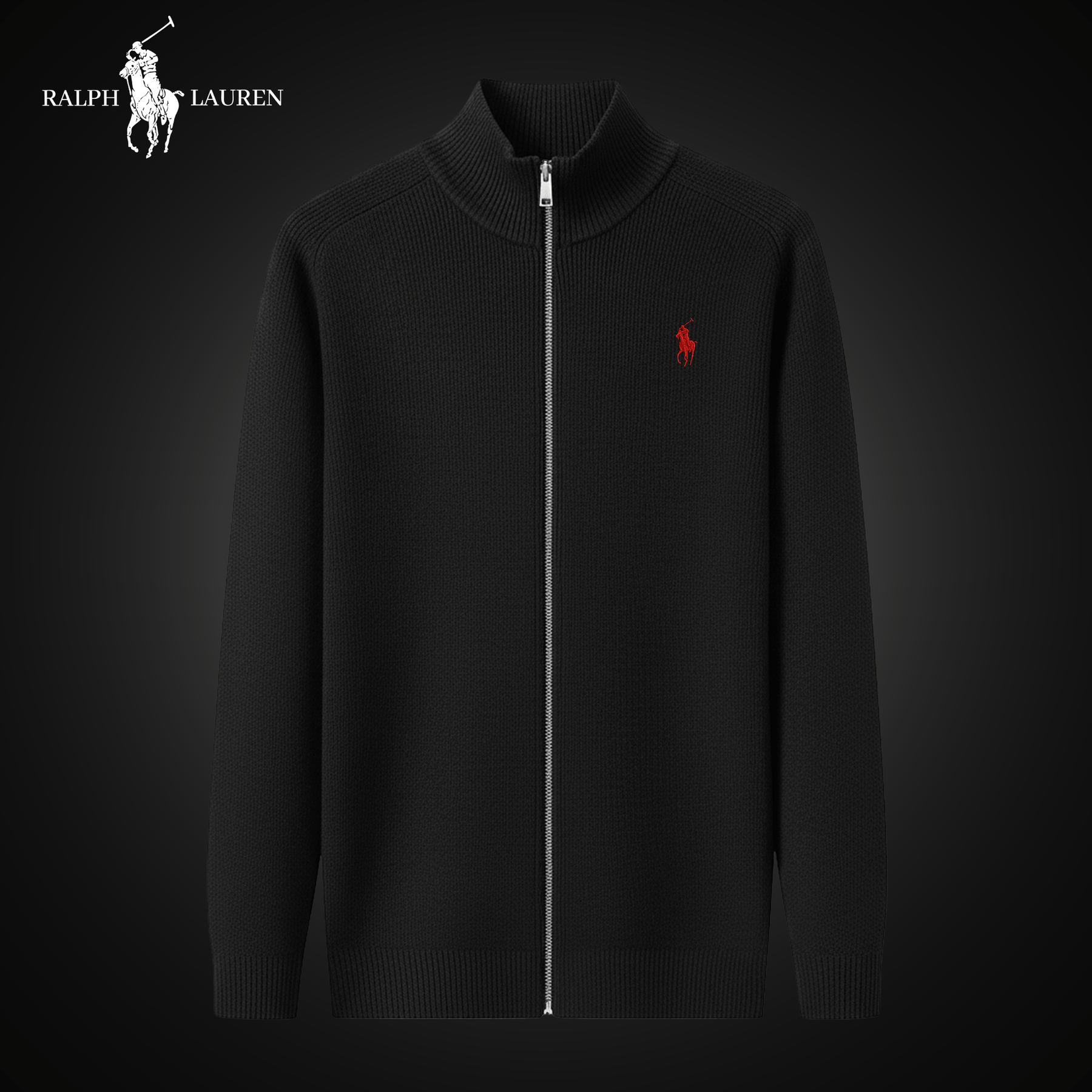 Pull Zippé RL Old Money – Édition 2025