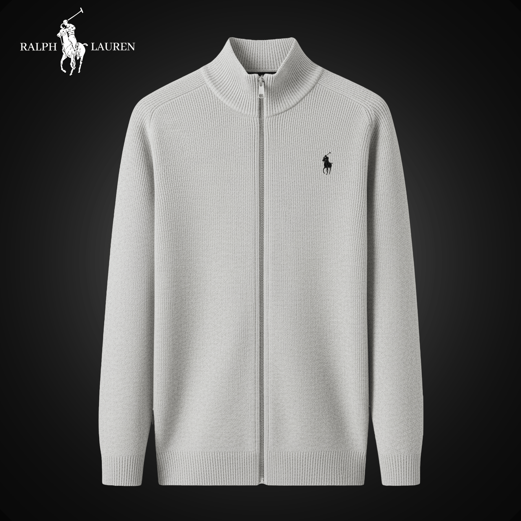 Pull Zippé RL Old Money – Édition 2025