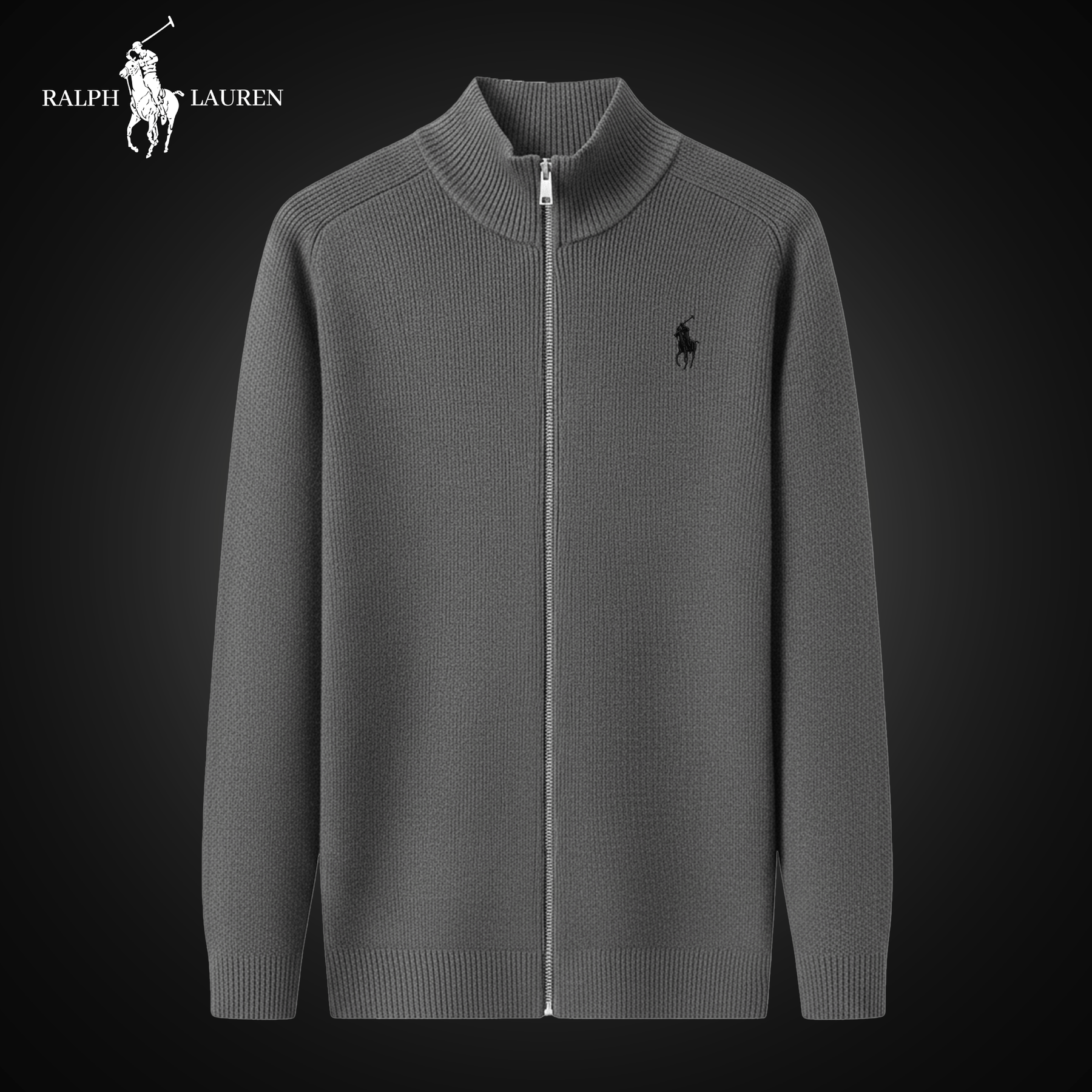 Pull Zippé RL Old Money – Édition 2025