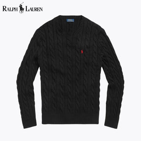 RL Cable-Knit Cotton Jumper