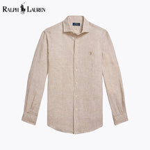 RL Custom Fit Linen Shirt