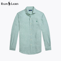 RL Custom Fit Linen Shirt