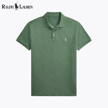 RL Custom Slim Fit Stretch Mesh Polo Shirt