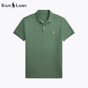 RL Custom Slim Fit Stretch Mesh Polo Shirt
