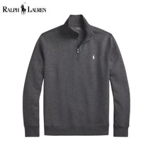 RL Double-Knit Mockneck Pullover
