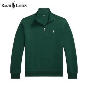 RL Double-Knit Mockneck Pullover