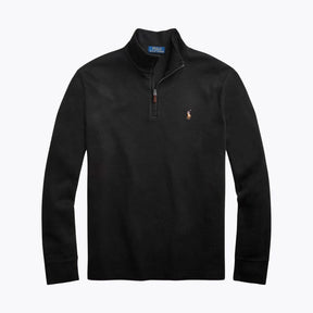 RL Estate-Rib Quarter-Zip Pullover