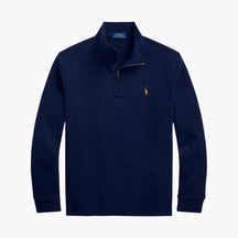 RL Estate-Rib Quarter-Zip Pullover