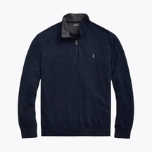 RL Luxury Jersey Quarter-Zip Pullover