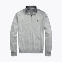 RL Luxury Jersey Quarter-Zip Pullover