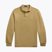 RL Mesh Long-Sleeve Polo Shirt