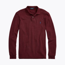 RL Mesh Long-Sleeve Polo Shirt