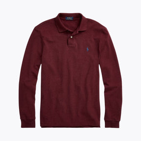 RL Mesh Long-Sleeve Polo Shirt
