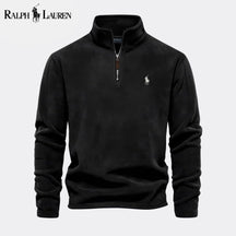 RL Prestige Cable-Knit Wool Knit Sweater