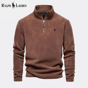 RL Prestige Cable-Knit Wool Knit Sweater