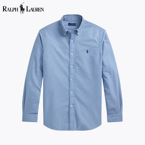 RL Slim Fit Garment-Dyed Oxford Shirt