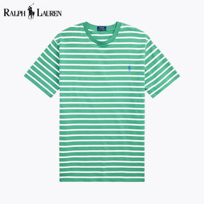 RL Striped Jersey Crewneck T-Shirt