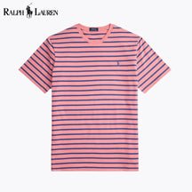 RL Striped Jersey Crewneck T-Shirt