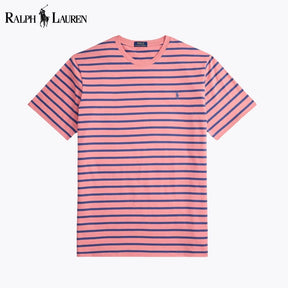 RL Striped Jersey Crewneck T-Shirt
