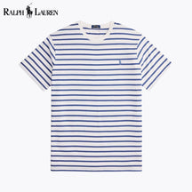 RL Striped Jersey Crewneck T-Shirt