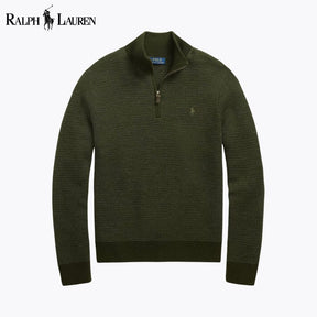 RL Washable Wool Quarter-Zip Sweater