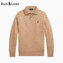 R&L Cable-Knit Jumper