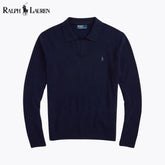 RL Wool Johnny-Collar Sweater