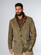 Veste Vintage à Col En Cuir | Auviny™